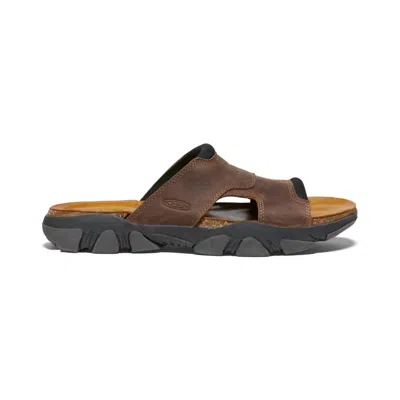 Keen Men's Daytona Ii Slide Sandal In Bison/black In Multi