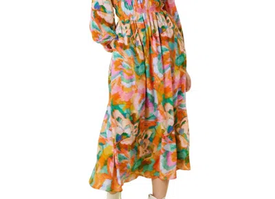 Gilner Farrar Lauren Dress In Splash Print In Multi