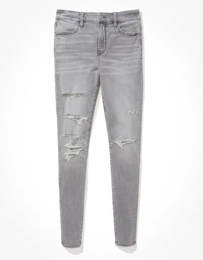 American Eagle Outfitters Ae Ne(x)t Level Ripped High-waisted Jegging In Multi