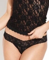 HANKY PANKY SIGNATURE LACE LOW RISE THONG UNDERWEAR