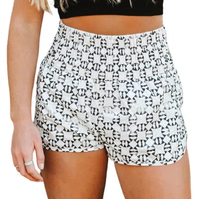 Free People The Way Home Short In Trance Print In Multi