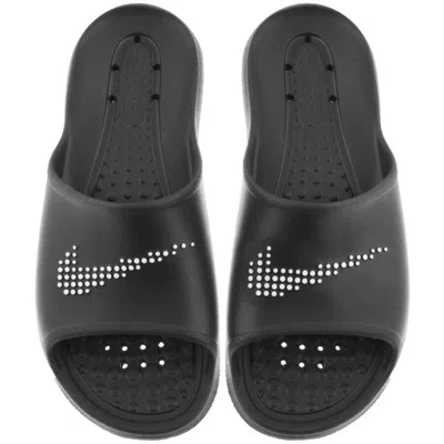 Nike Victori One Shower Slide Sandal In Black,white