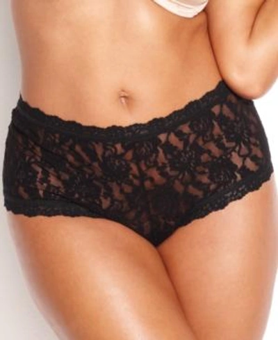 Hanky Panky Confidence Leak-proof Mid-rise Boyshorts In Black