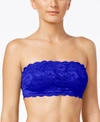 Cosabella Never Say Never Flirtie Lace Bandeau Bra In Ultra Blue