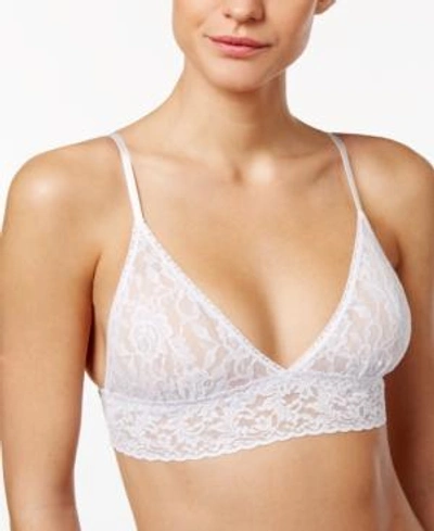 HANKY PANKY LACE PADDED BRALETTE 487004