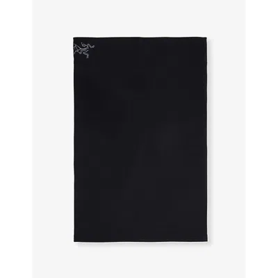Arc'teryx Logo-embroidered Brushed-interior Woven Snood In Black