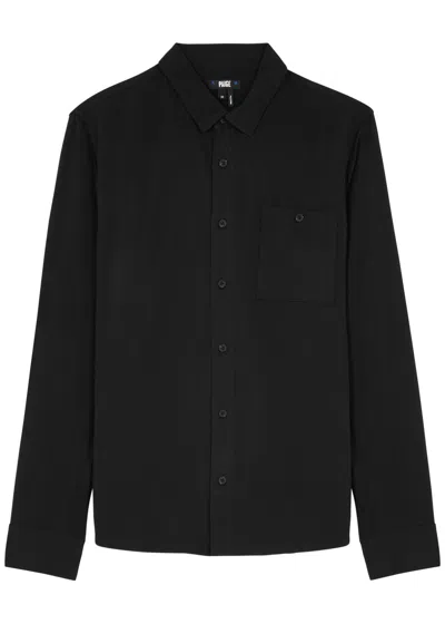 Paige Long-sleeve Shirt In Black
