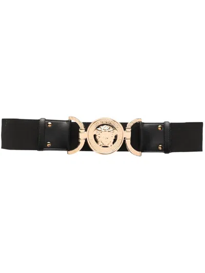 Versace Belts In Black