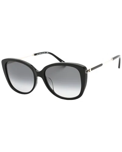 Kate Spade New York Women's Lorene/f/s 57mm Sunglasses In Black