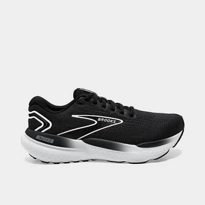 Brooks Glycerin Gts 21 Running Shoe In Black/grey/white