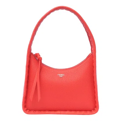 Fendi Mini Fendessence Bag In Red