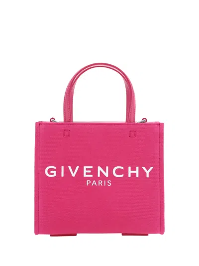 Givenchy Mini G-tote Bag In Fuchsia