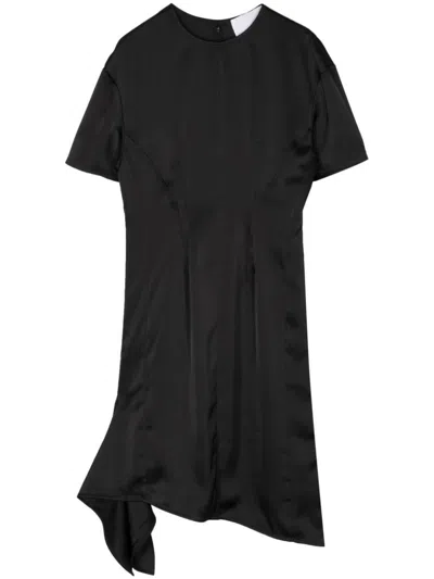 Remain Birger Christensen Remain Midi Knot Dress In Black