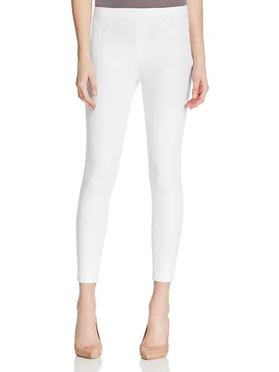 Spanx Womens High Rise Ankle Jeggings In White