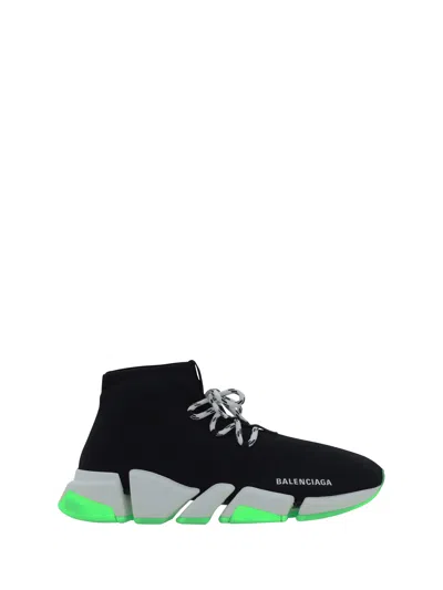 Balenciaga Speed Sneakers In Multicolor