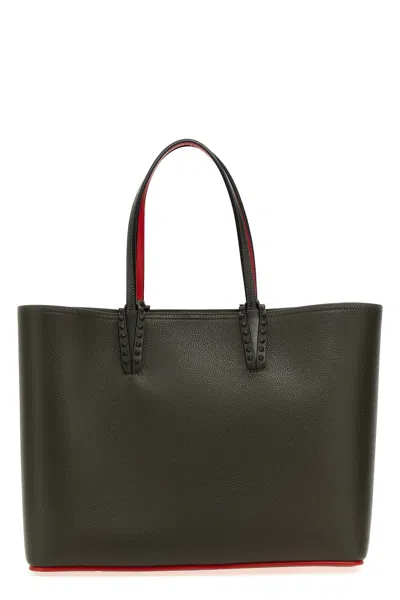 Christian Louboutin Women 'cabata' Shopping Bag In Gray