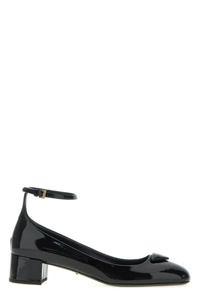 Prada Ballet Flats In Black