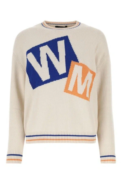 Weekend Max Mara Woman Ivory Cotton Blend Ticino Sweater In White