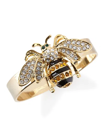 Joanna Buchanan Skinny Bee Napkin Rings, Set Of 4 In Gold