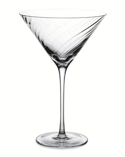 Michael Aram Twist Diamond Martini Glass In Metallic