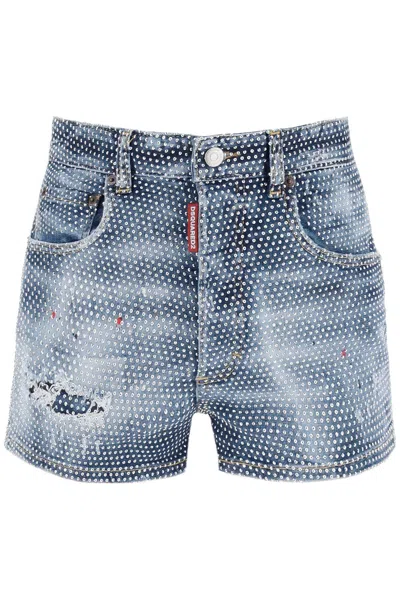 Dsquared2 Hollywood Shorts In Blue