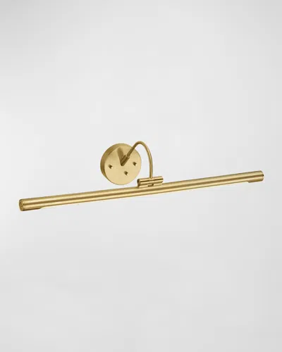 Lucas + Mckearn Alton Large Led Picture Light In Brushed Brass