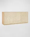 Hooker Furniture Retreat Entertainment Credenza In Oak