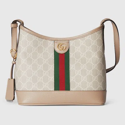 Gucci Ophidia Gg Small Shoulder Bag In Neutral