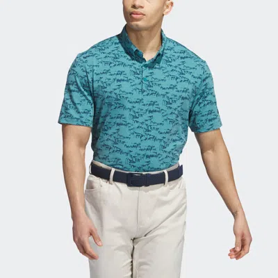 Adidas Originals Men's Adidas Go-to Printed Polo Shirt In Multi