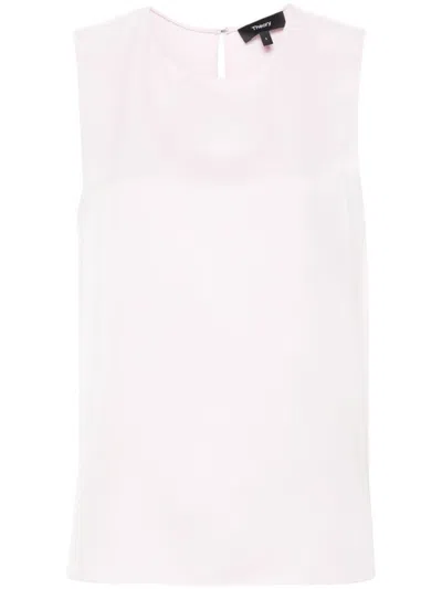 Theory Shell Top In Pink