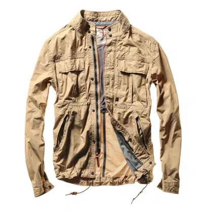 Pre-owned Relwen Sailcloth Tanker Jacket In Khaki