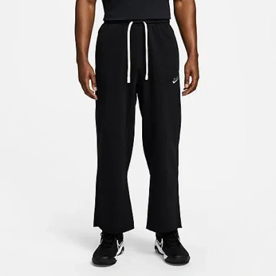 Nike Men's Kd Dri-fit Standard Issue 7/8-length Basketball Pants In Black/sail