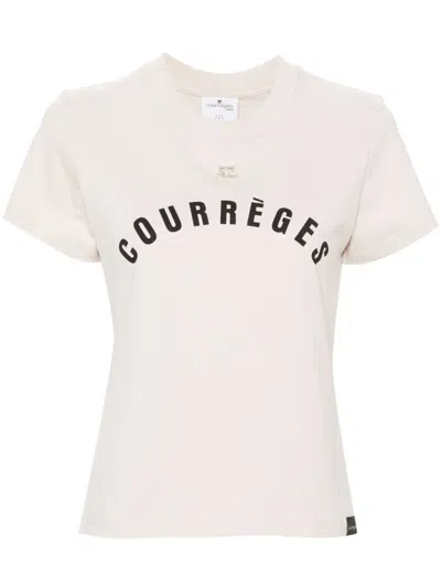 Courrèges Top In Lime Stone