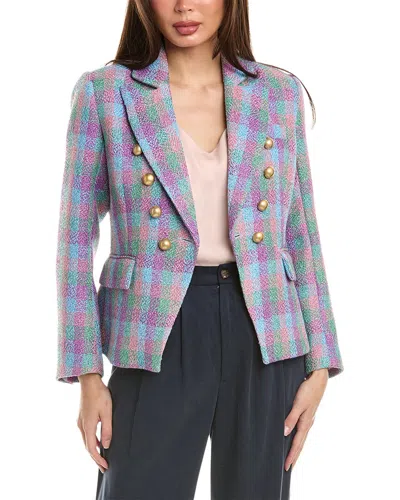 Flora Bea Nyc Julita Blazer In Purple