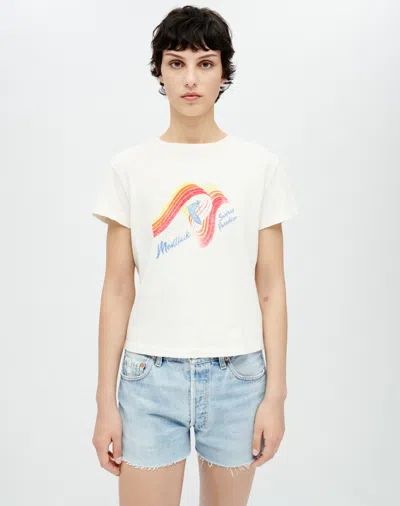 Re/done Classic "montauk" Tee In S