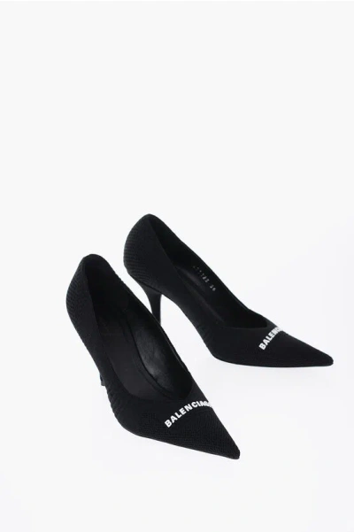 Balenciaga With Heel In Black+white
