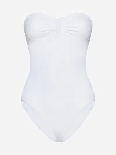 Eres Cassiopee Bustier Swimsuit In White