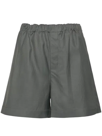 Loulou Studio Shorts Clothing In Grey