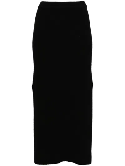 Loulou Studio Skirt Clothing In Black