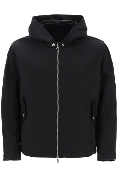 Tatras Hooded Jacket With Removable Hood Necetto In Nero