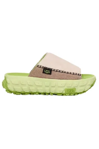 Ugg Venture Daze Slide Shoes In Cct Ceramic / Caterpillar