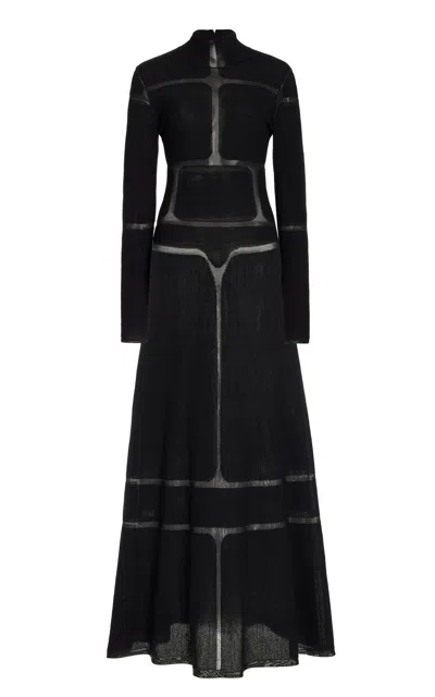 Gabriela Hearst Aldor Dress In Cashmere Wool In Black