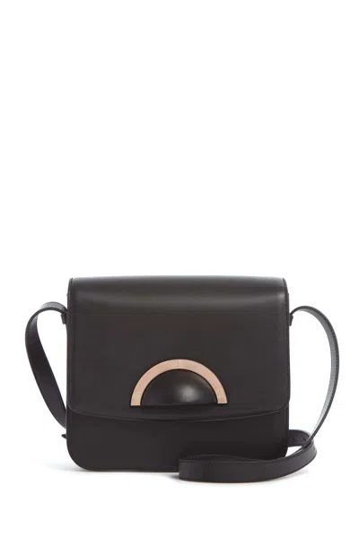 Gabriela Hearst Bethania Crossbody Box Bag In Black Leather