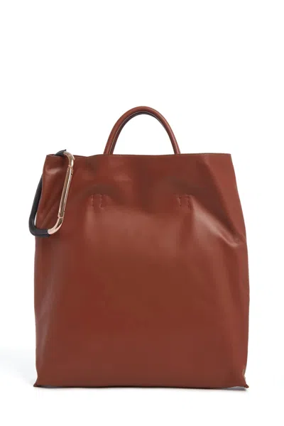 Gabriela Hearst Eileen Tote Bag In Cognac Leather