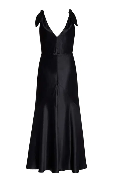 Gabriela Hearst Havilland Dress In Silk In Black