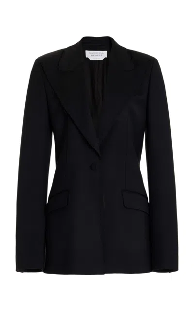 Gabriela Hearst Leiva Blazer In Black Sportswear Wool