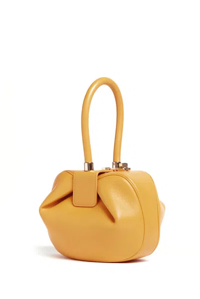 Gabriela Hearst Nina Bag In Golden Birch Nappa Leather