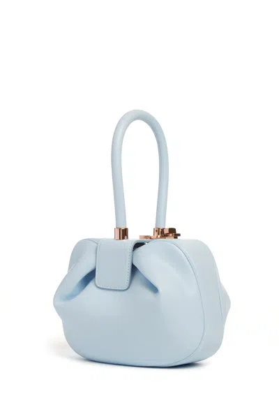Gabriela Hearst Nina Bag In Light Blue Nappa Leather