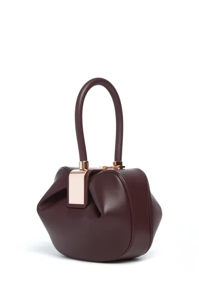 Gabriela Hearst Nina Midas Bag In Bordeaux Nappa Leather