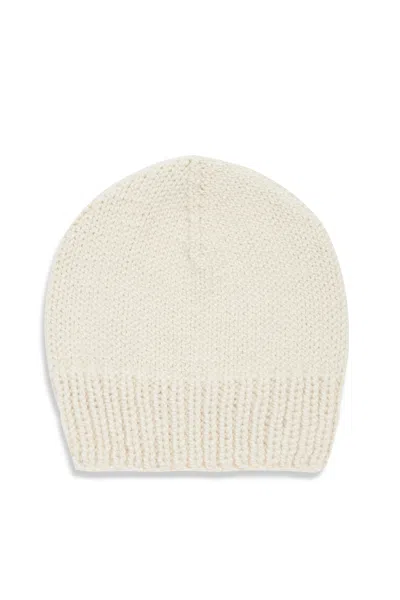 Gabriela Hearst Reynold Hat In Ivory Cashmere